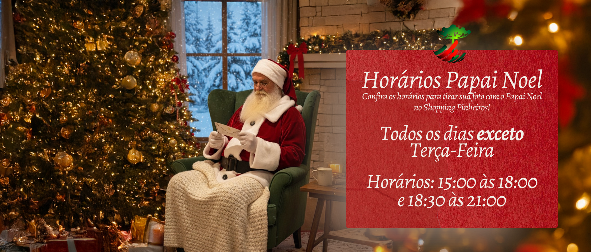 Banner Site 11-25 Horários Papai Noel