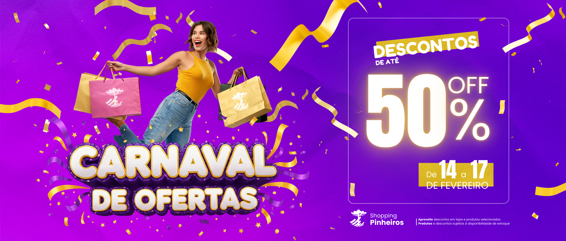 Carnaval de Ofertas Banner site